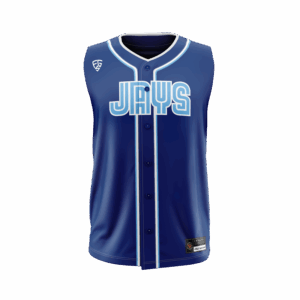 FULL BUTTON JERSEY SLEEVELESS - YOUTH