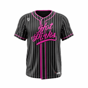 FULL BUTTON JERSEY CURVED BOTTOM HEM - YOUTH
