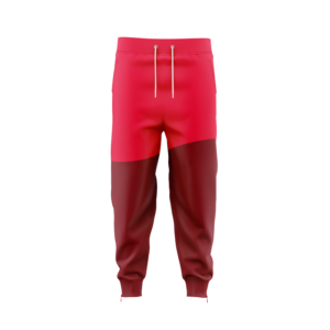 JOGGER PANTS WITH ZIP BOTTOM CLOSURE