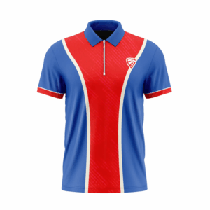 YOUTH 1/4 ZIP BUTTON POLO SHIRT