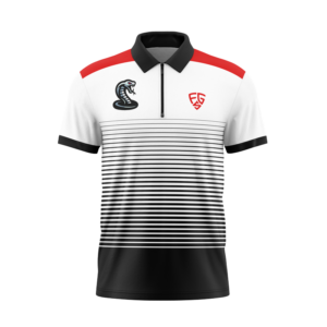 1/4 ZIP POLO SHORT SLEEVE