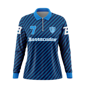 WOMENS LONG SLEEVE 1/4 ZIP POLO