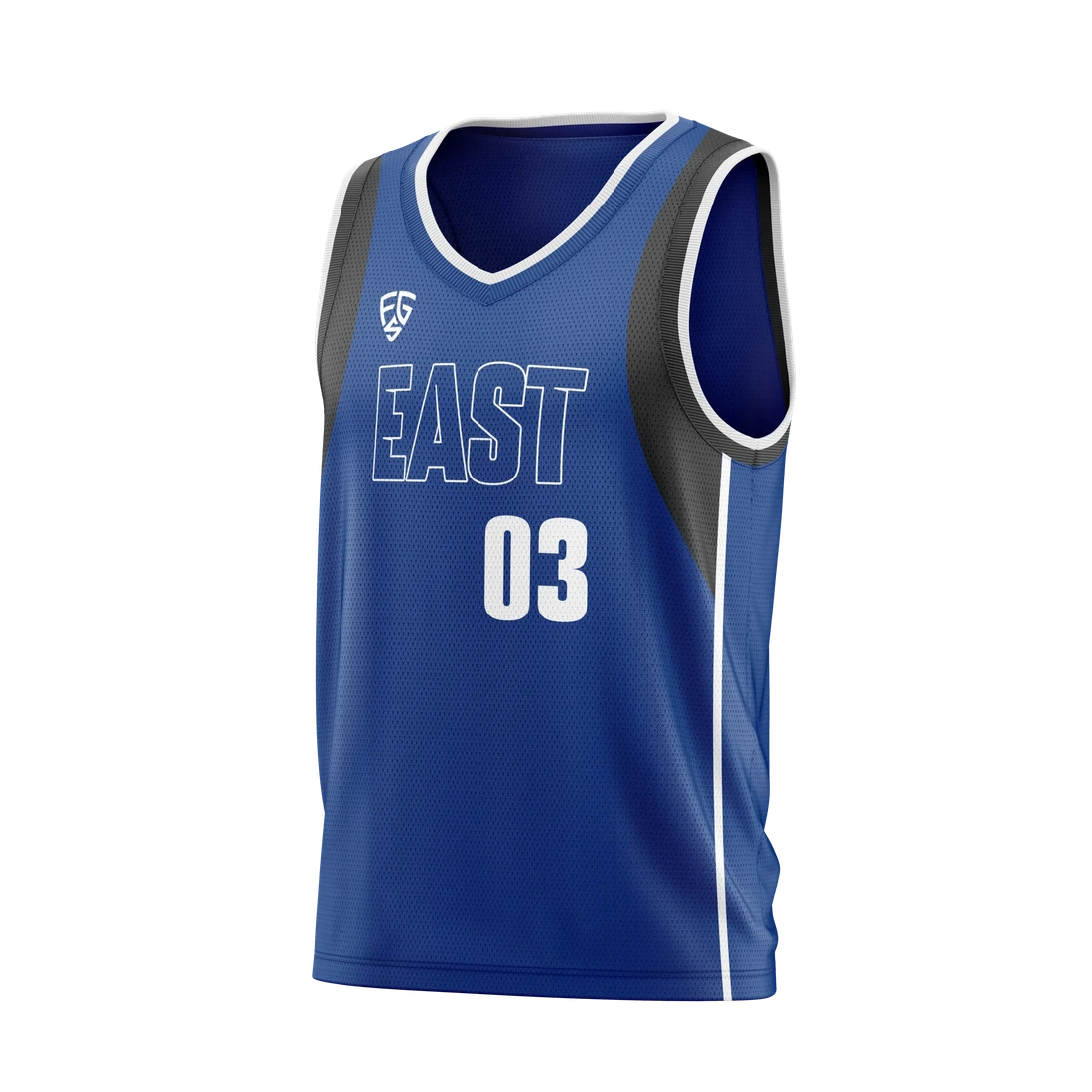 east