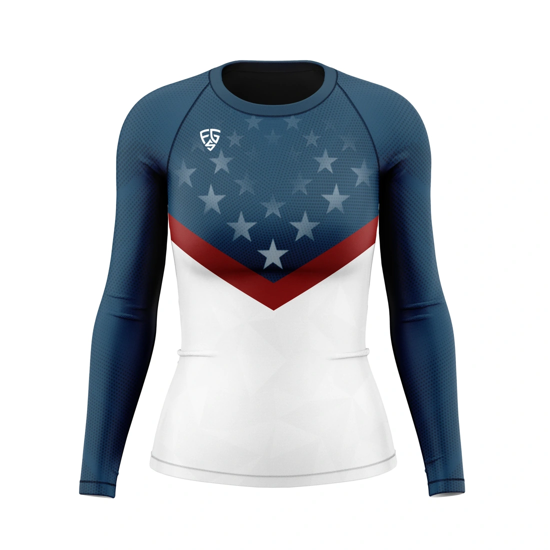 MMA1001LSL-Long-Sleeve-Womens-Compression-USA-1