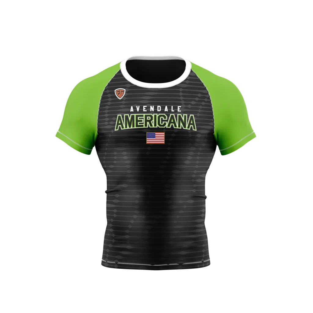 MMA1001-Compression-Adult-Wrestling-Short-Sleeve-Shirt-Avendale-Americana-1