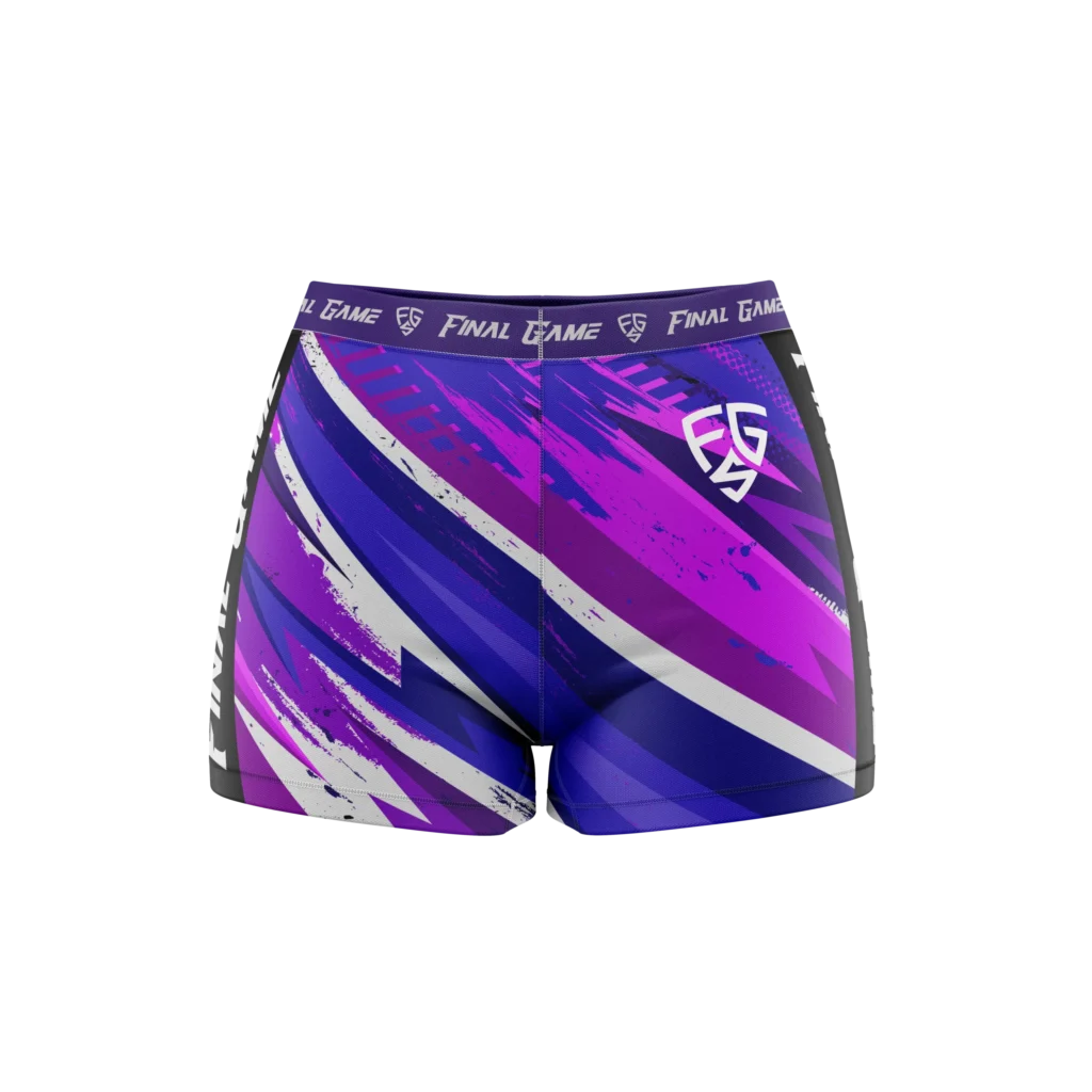 MMA1002L-Women's-Compression-Shorts-MMA-Purple-1