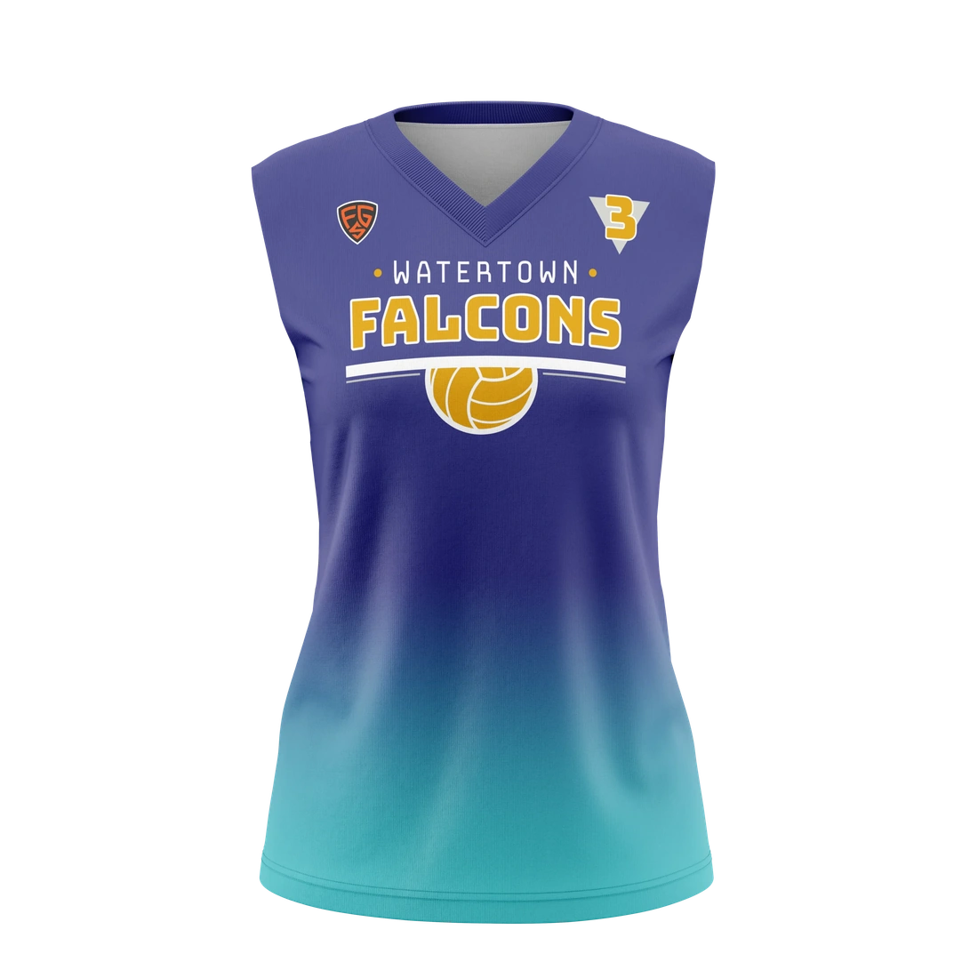 VB1005-Ladies-V-Neck-Volleyball-Sleeveless-Jersey-Falcons-1