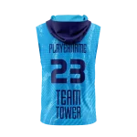 Hooded 7 on 7 Sleeveless Jersey - Team Tower