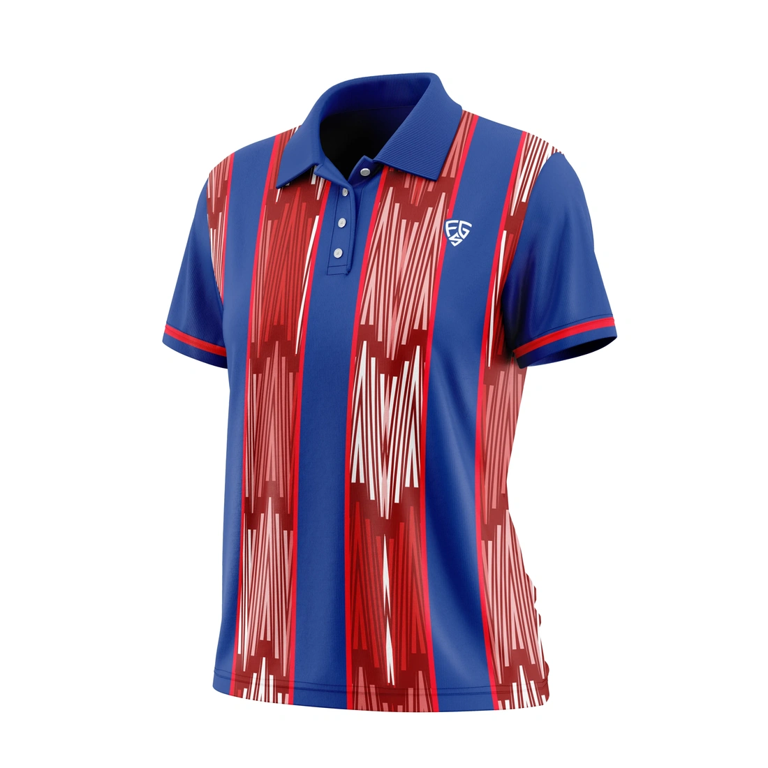 Ladies Short Sleeve Polo Bowling Shirt