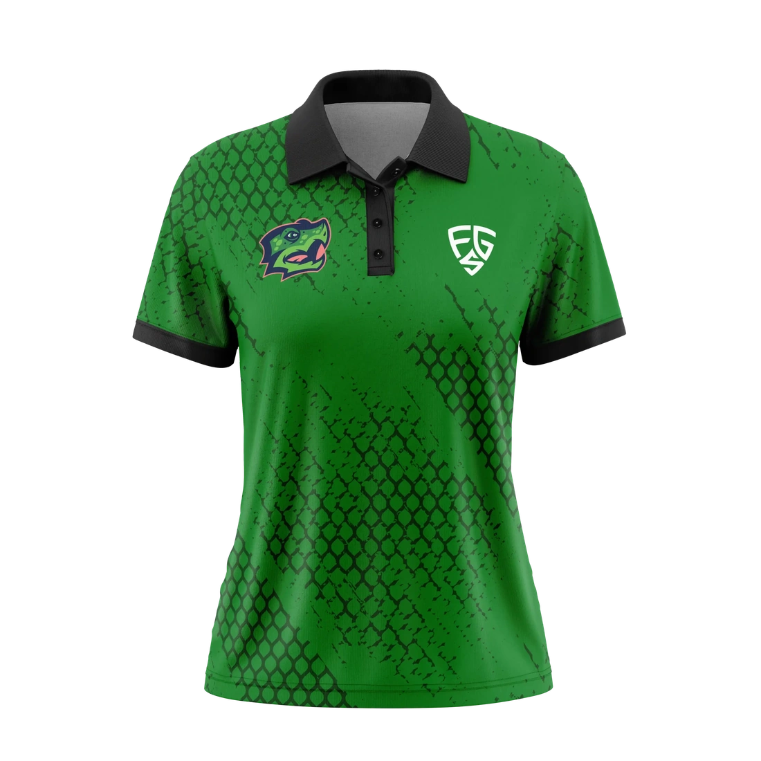 Womens-Button-Polo-Shirt-Snappers