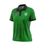 Womens-Button-Polo-Shirt-Snappers