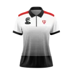 Womens-14-Zip-Polo-Shirt-Cobras