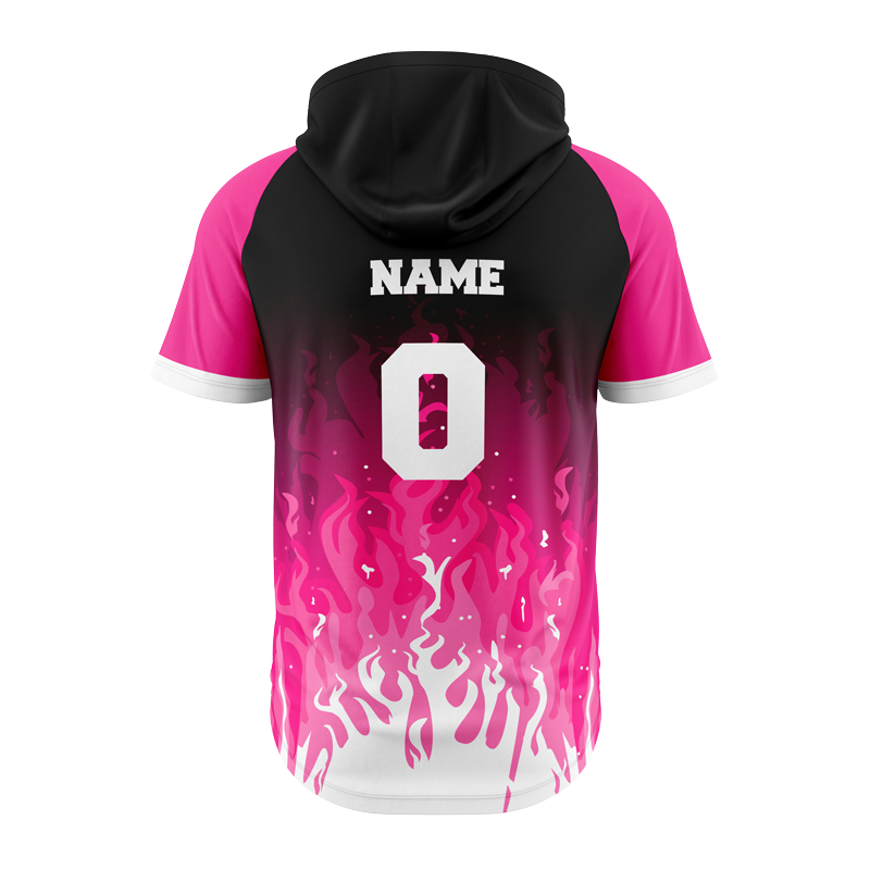 Active Warm Up Short Sleeve Hoodie W/Lining