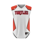 V Neck Baseball Jersey Sleeveless Straight Bottom (Youth) - Turtles