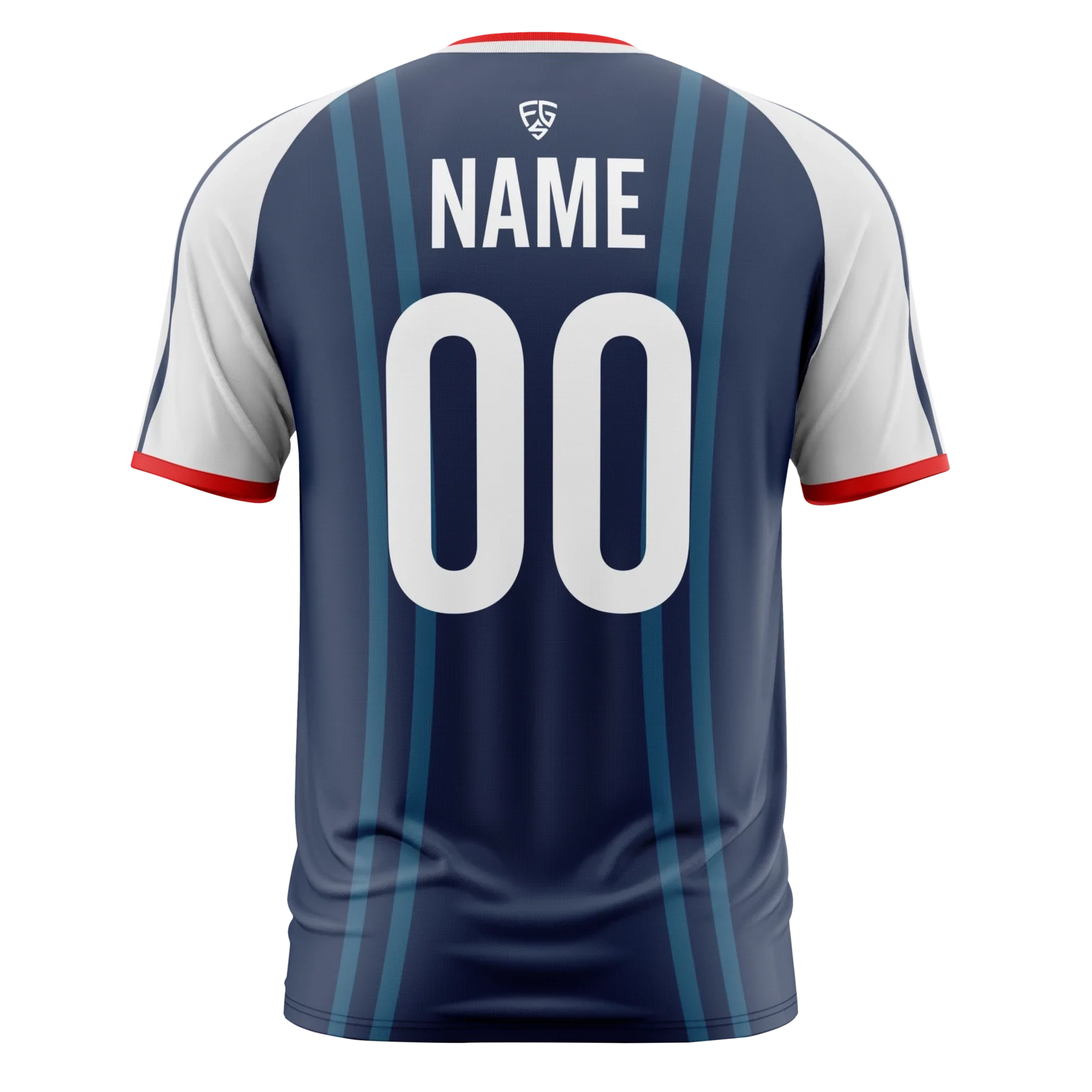 Adult Crew Neck Soccer Jersey - Blazing Irons