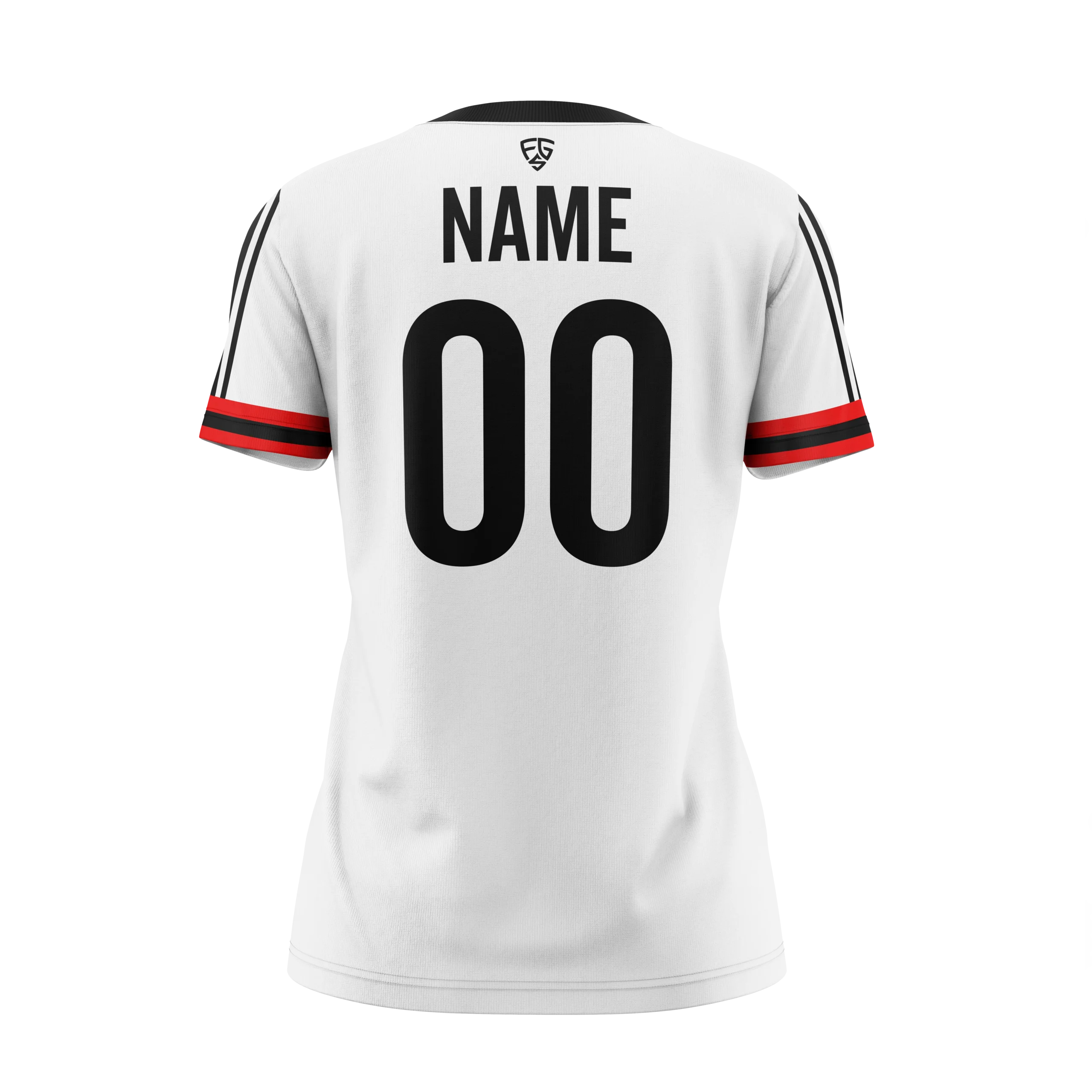 Girls Crew Neck Soccer Jersey - Club