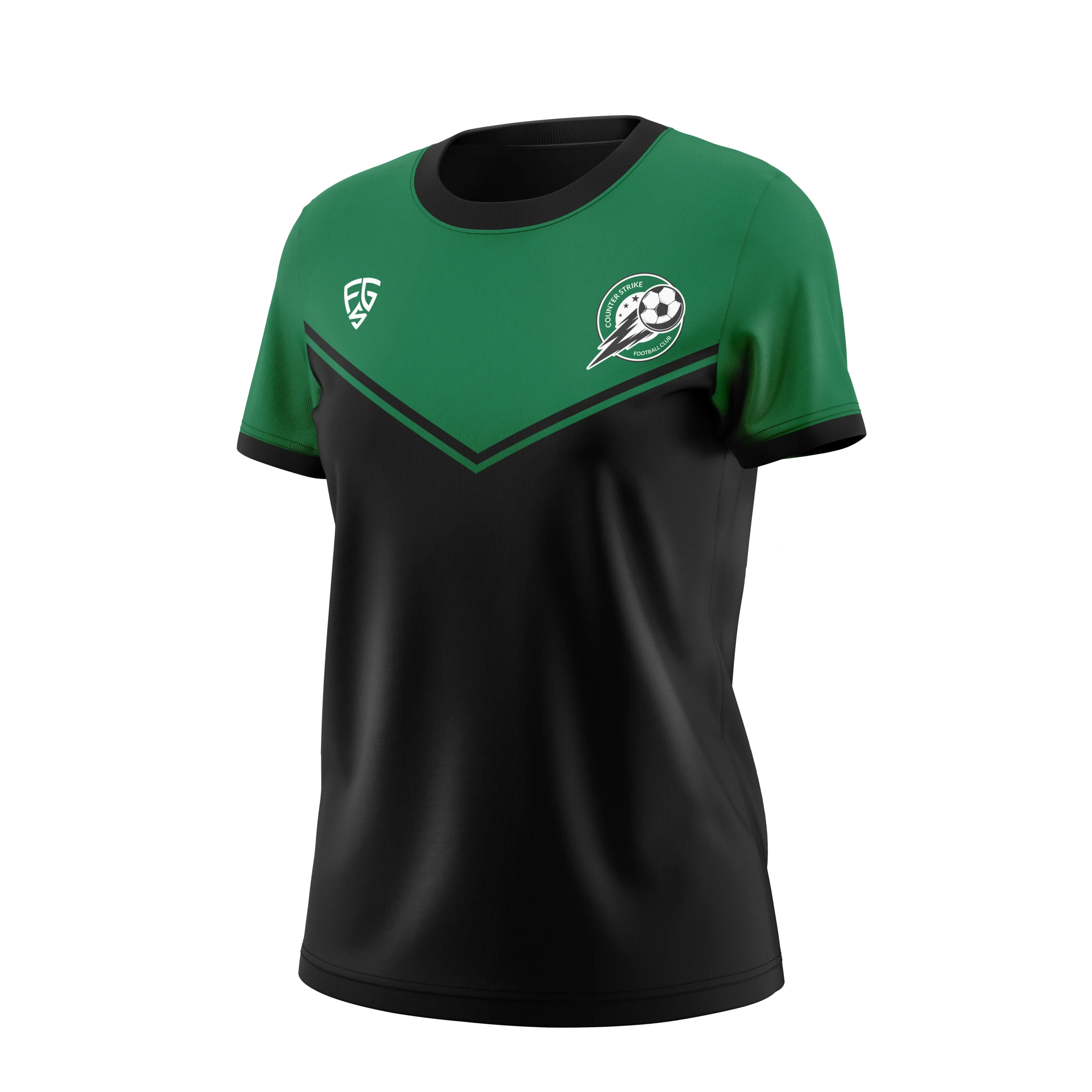 Girls Crew Neck Soccer Jersey - Counter Strike