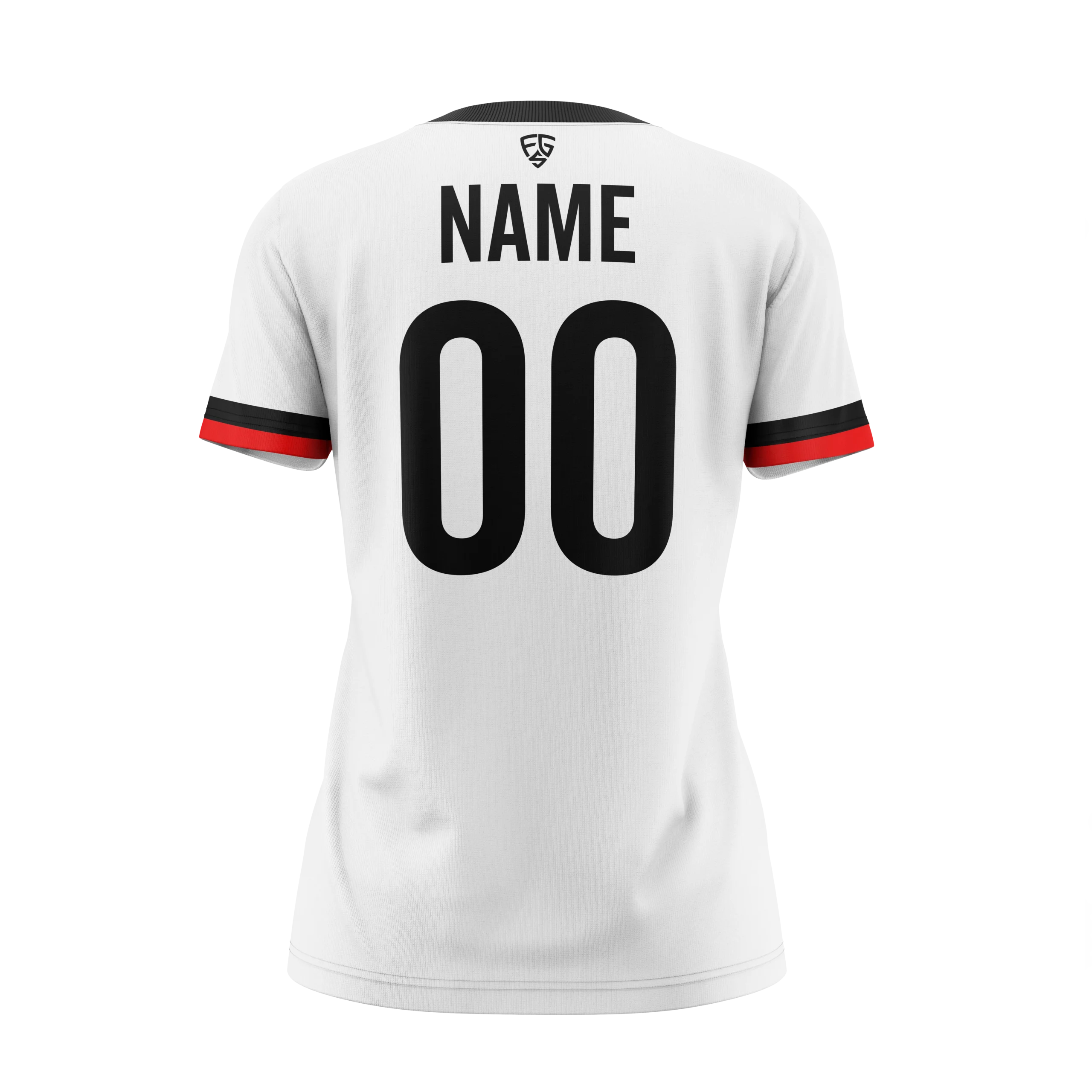 Womens Smooth V-Neck Soccer Jersey - Washington