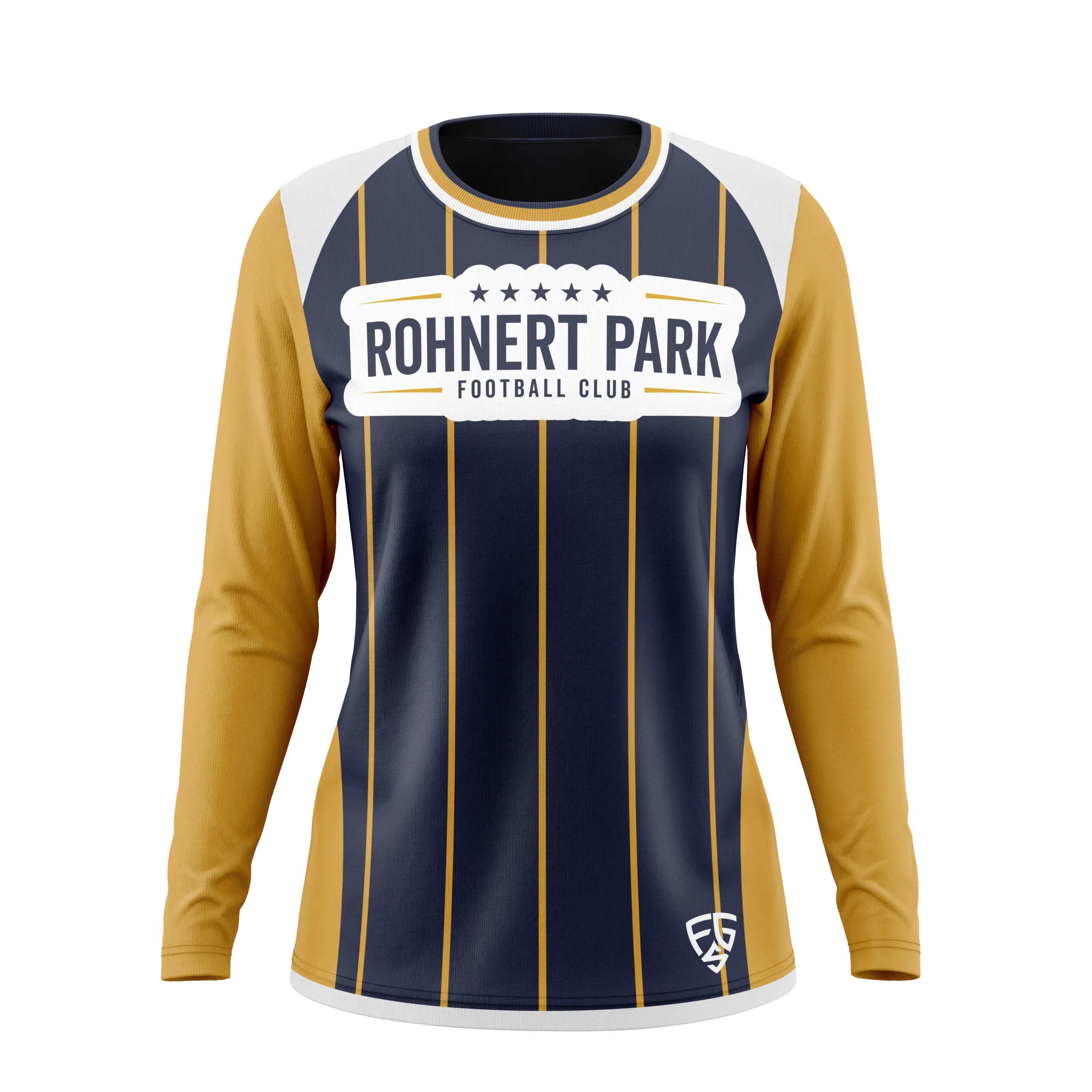 Womens Crew Neck Goalie Soccer Jersey - Rohnert Park