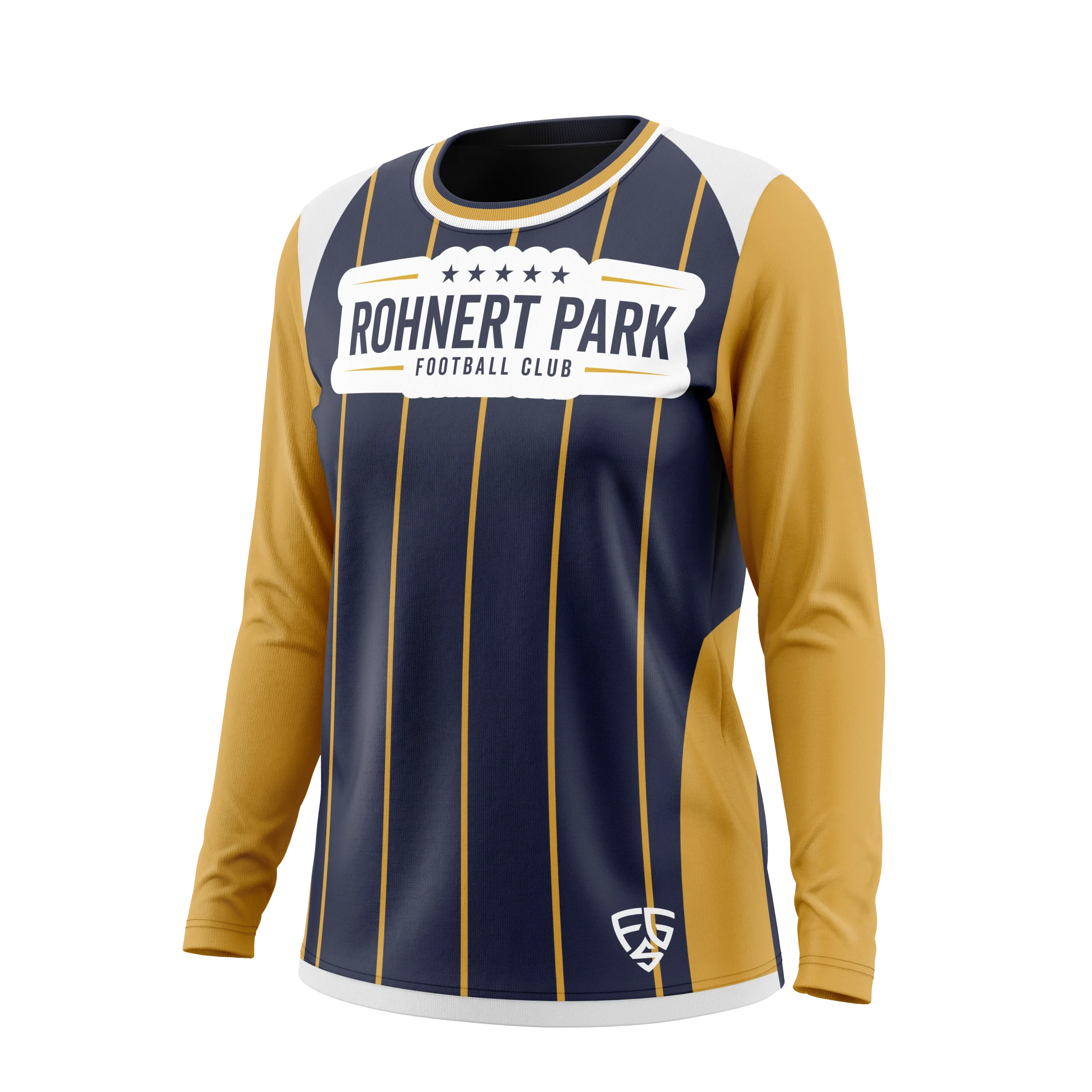 Womens Crew Neck Goalie Soccer Jersey - Rohnert Park