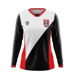 Womens Smooth V Neck Goalie Soccer Jersey - Furious