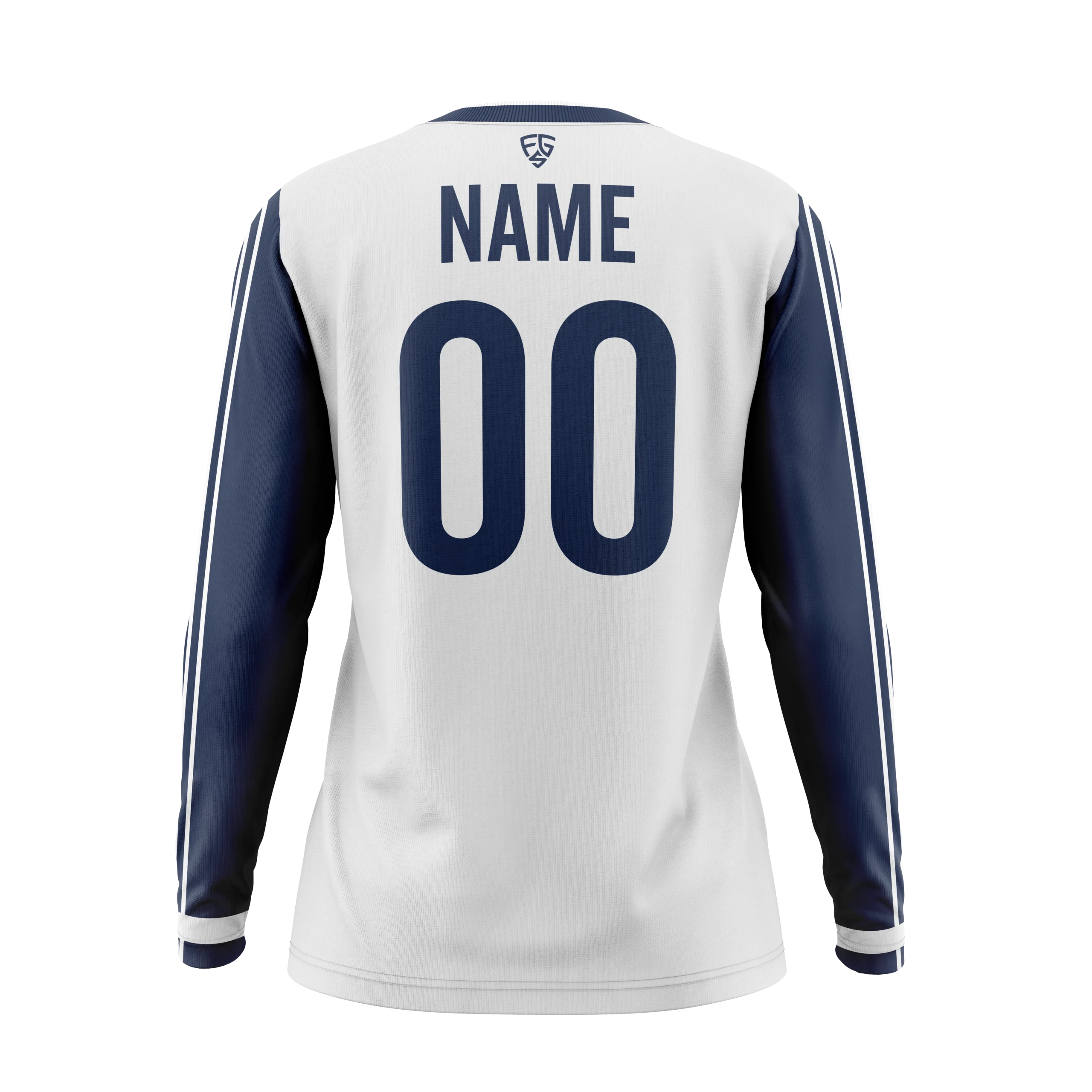 Womens Smooth V Neck Goalie Soccer Jersey - Patriot