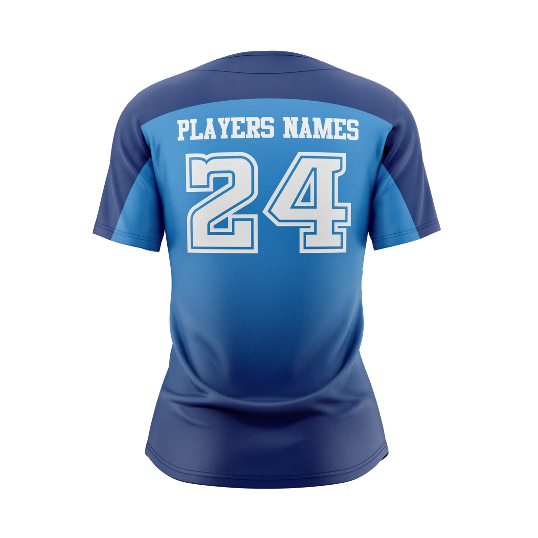 Full Button Softball Jersey