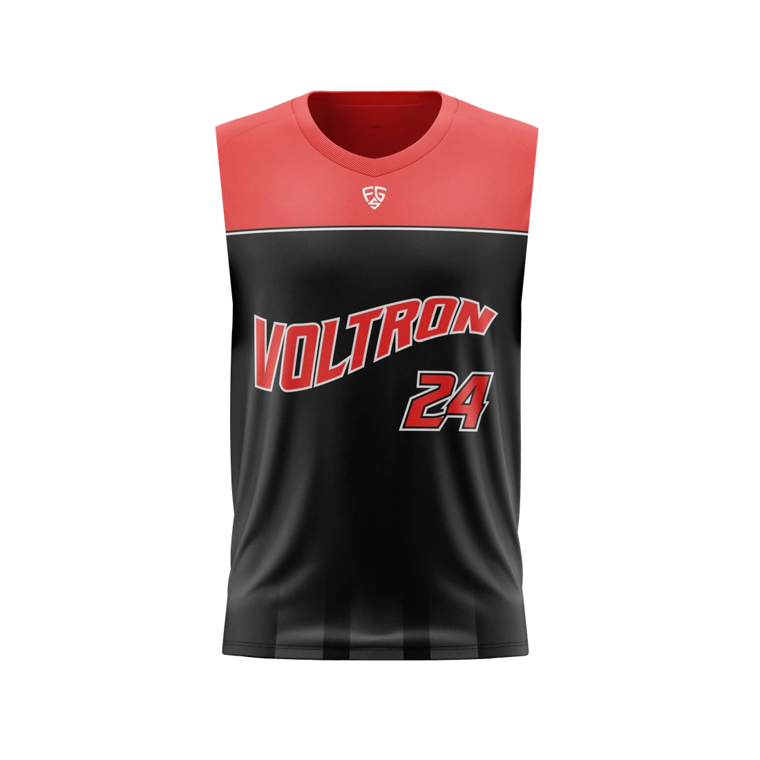 Mens Crew Neck Sleeveless Volleyball Shirt - VOLTRON