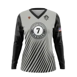 Ladies V Neck Longsleeve Volleyball Jersey - Pirates