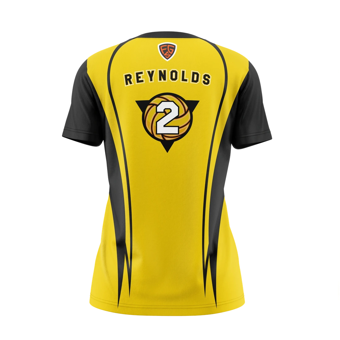 Ladies Crew Neck Short Sleeve Volleyball Jersey - Mavericks