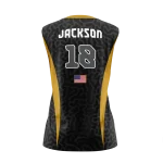 Ladies Crew Neck Sleeveless Volleyball Jersey - Lions