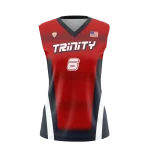 Ladies V Neck Sleeveless Volleyball Jersey - Trinity