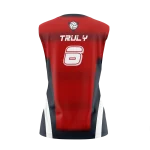 Ladies V Neck Sleeveless Volleyball Jersey - Trinity