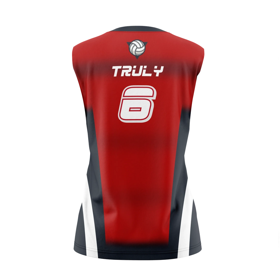 Ladies V Neck Sleeveless Volleyball Jersey - Trinity