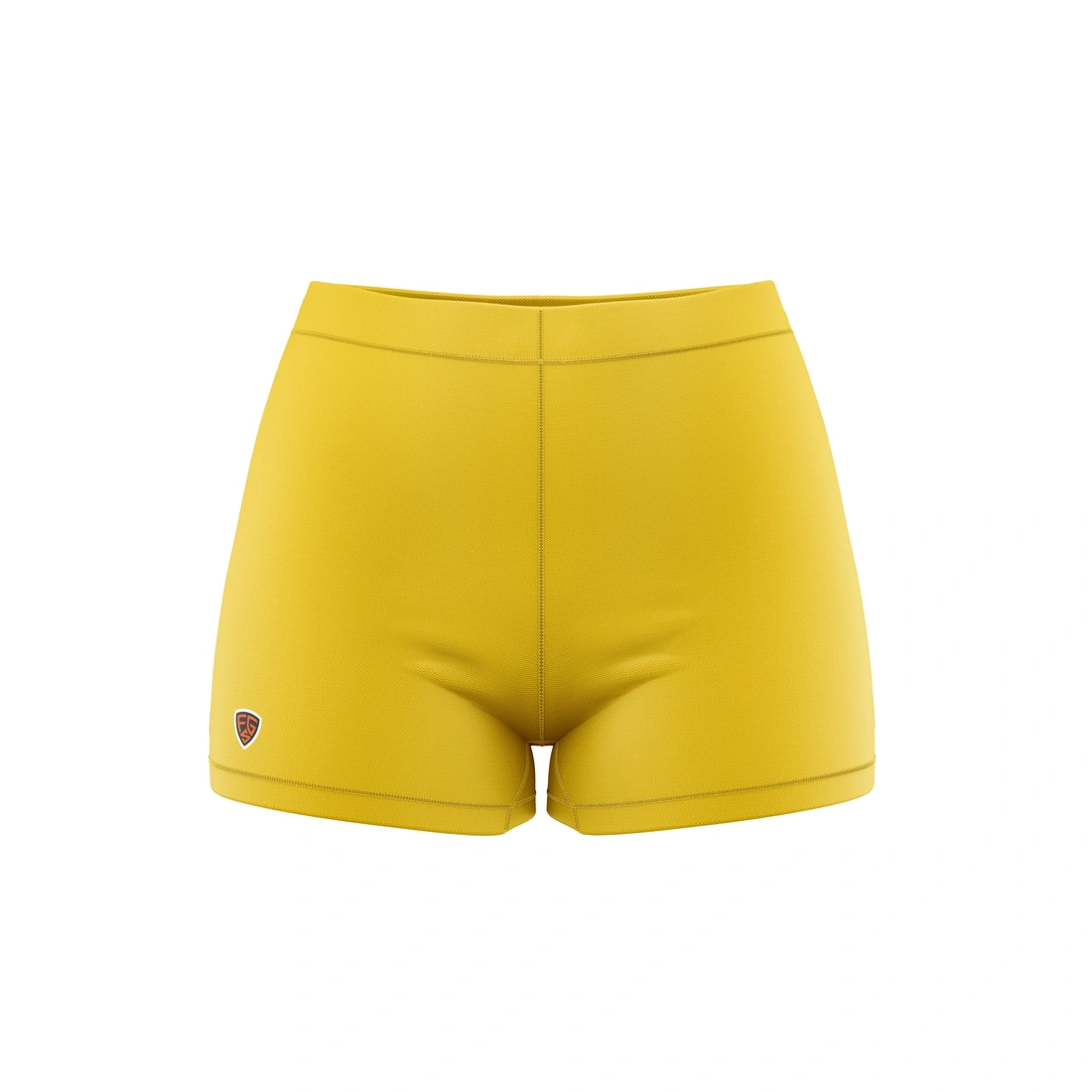 Ladies Compression Volleyball Shorts - Dire Wolves