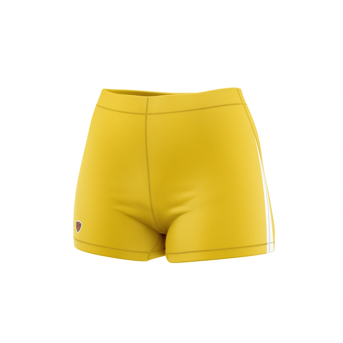 Ladies Compression Volleyball Shorts - Dire Wolves