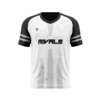 Mens V Neck Short Sleeve Volleyball Shirt - RIVALS