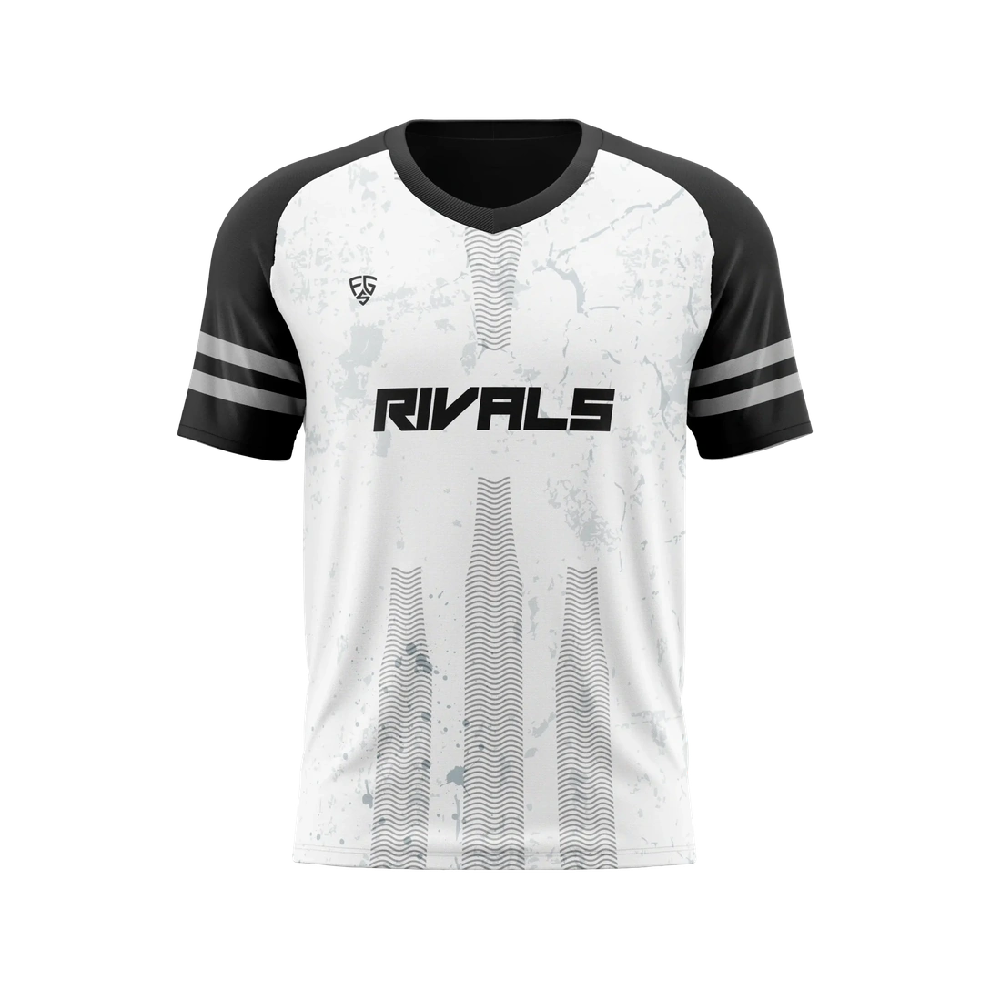 Mens V Neck Short Sleeve Volleyball Shirt - RIVALS