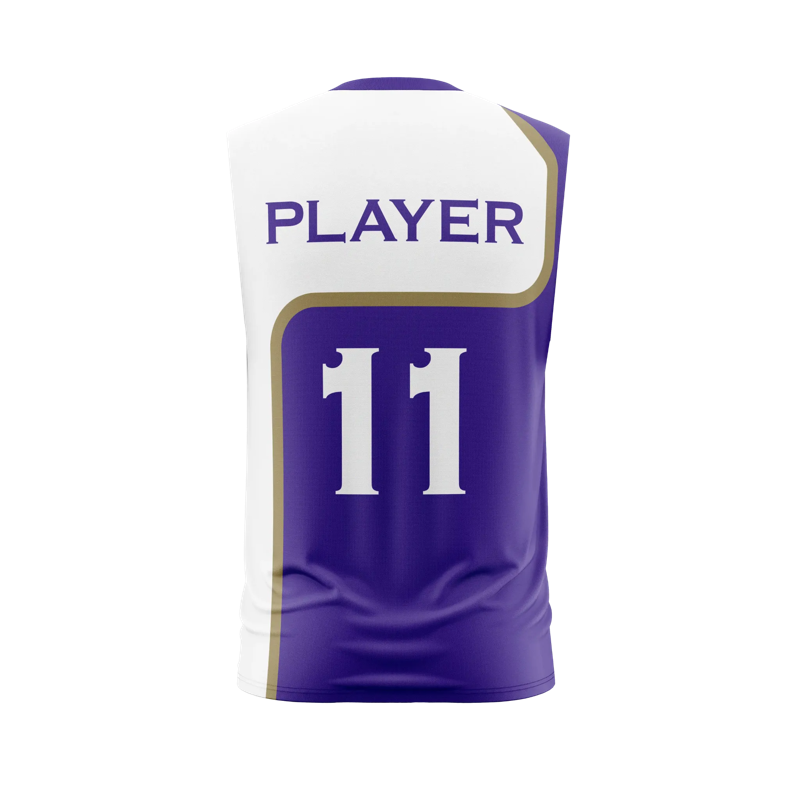 Mens Crew Neck Sleeveless Volleyball Shirt - REYES