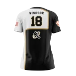 Ladies V Neck Short Sleeve Volleyball Jersey - Mayhem