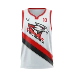 Wishbone Neck Men's Basketball Jersey