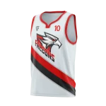 Wishbone Neck Men's Basketball Jersey