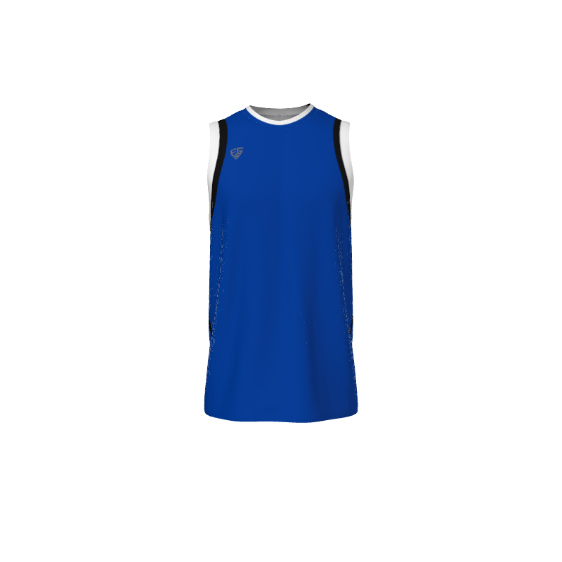 Mens Basketball East 4 Crew Neck Boys Basketball Royal Blue Jersey Youth (YBB2001). (x 8)