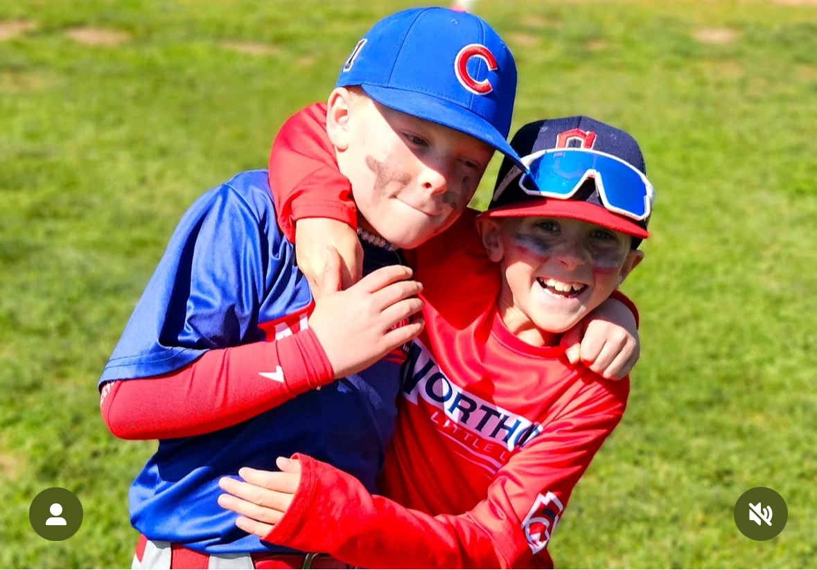 Northagte Little League teammates wearing custom sublimated shirt jerseys by Final Game Sports in Tracy, California
