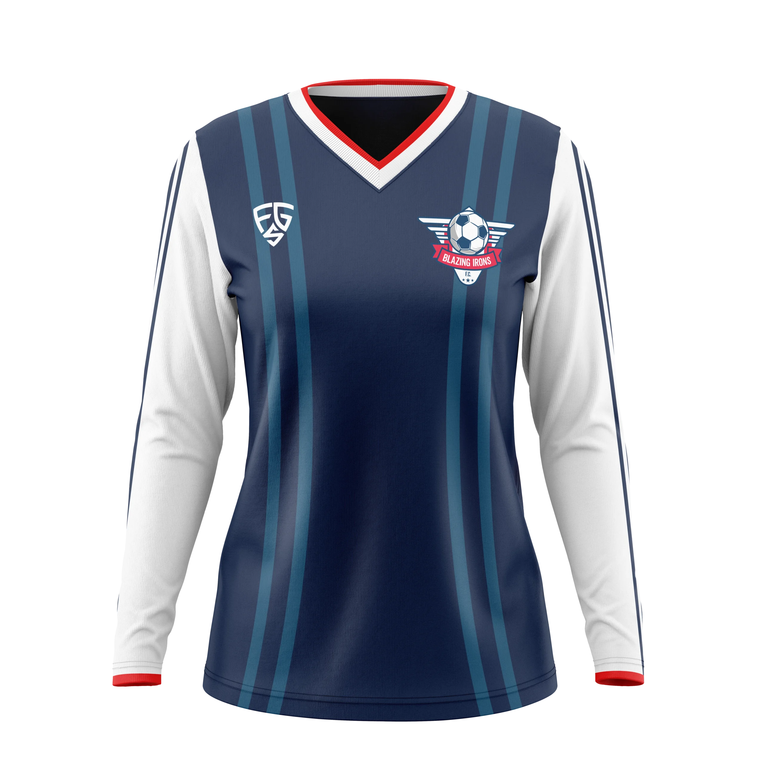 Womens-Long-Sleeve-V-Neck-Jersey-Donner